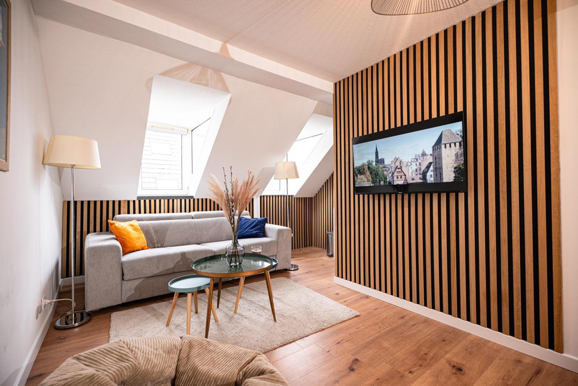 Moderne T2 Centre Sauna Wifi Home Office Netflix Страсбург Экстерьер фото